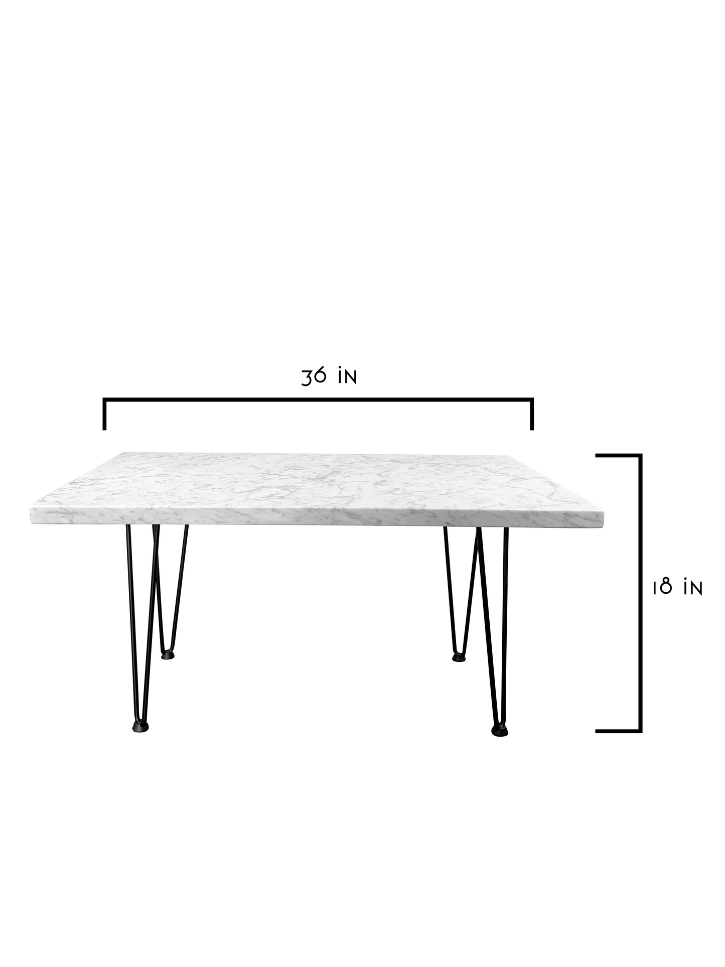 Genuine Marble Rectangle Coffee Table