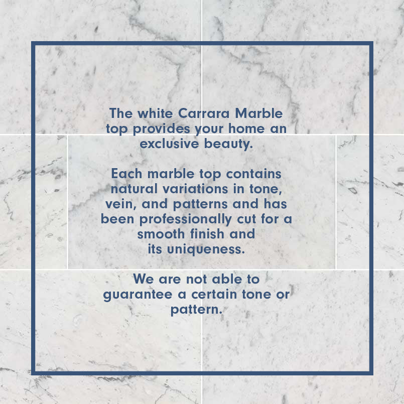 Genuine Marble Rectangle Coffee Table